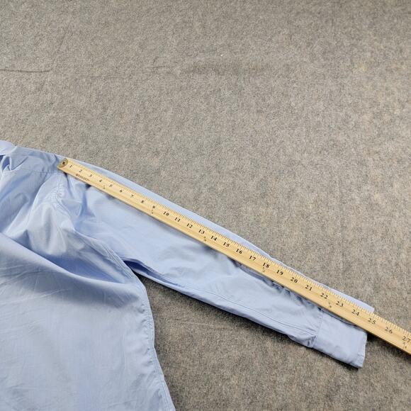 Hamilton Shirt Co. x Todd Snyder Dress Shirt size 15 Blue - Picture 7 of 13